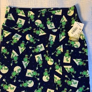 DISNEY Kermit lularoe Cassie skirt